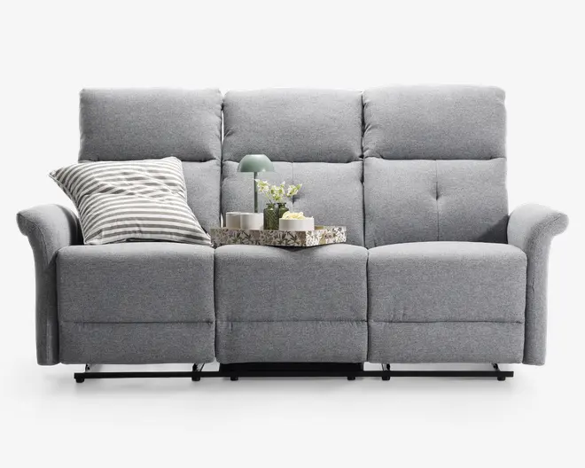 Sofa 3 Pers. m. Recliner Funktion