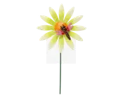 Blomst på stilk m. insekt H.68,5 cm 