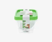 Opbevaringsboks Grønt Sæt 3 stk.