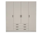 Garderobeskab Sprint B. 196 cm Cashmere