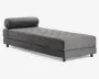 Daybed Eva grå møbelstof