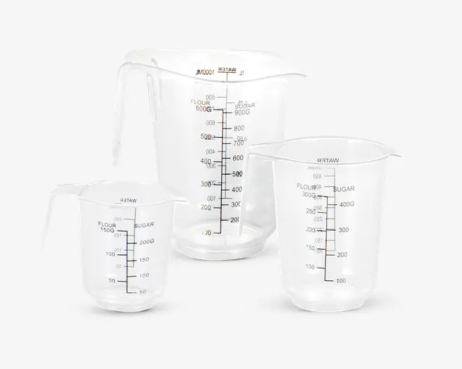 Målekande sæt 3 stk. 