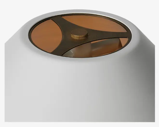 Gulvlampe Hygge grå H. 140 cm