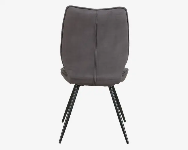 Spisebordsstol Navarra mørk grå