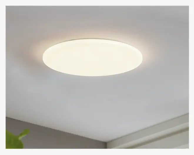 Loftlampe Pogliola Hvid Ø.50 cm