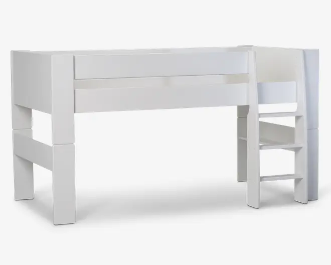 Seng Junior 90x200 Cm Hvidlakeret