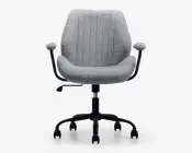 Kontorstol beige med vippefunktion