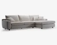 Sofa med XL-chaiselong højre