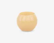 Fyrfadsstage votive ribbed small glas Ø.9 cm 