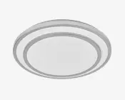 Plafond Berlin sølv Ø.39 cm