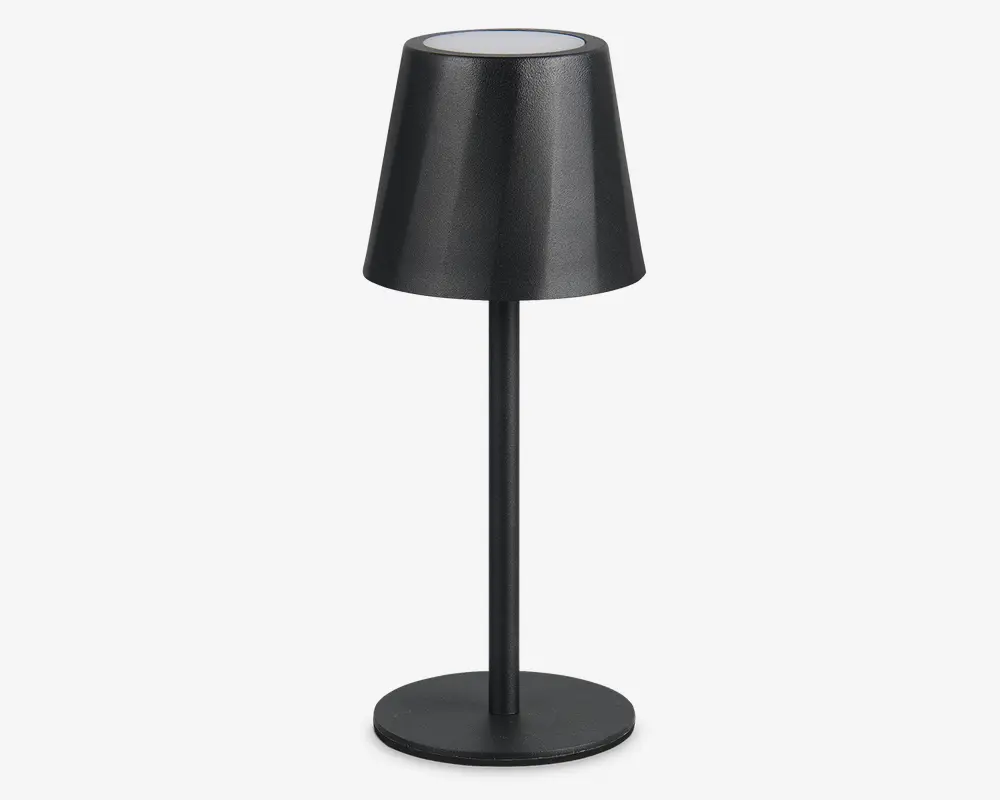 Bordlampe Diaz mat sort H.21 cm 
