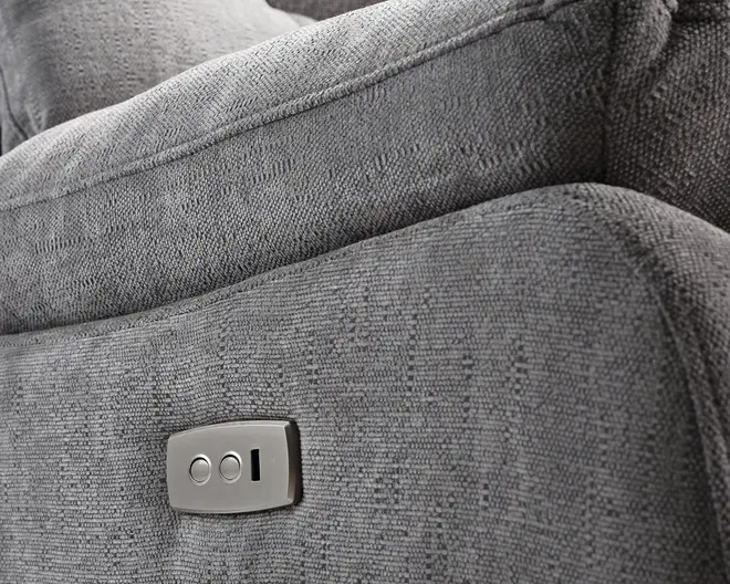 Hvilestol recliner elektrisk grå