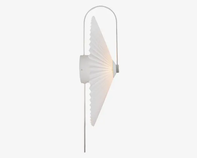 Væglampe Nadia E14 hvid 