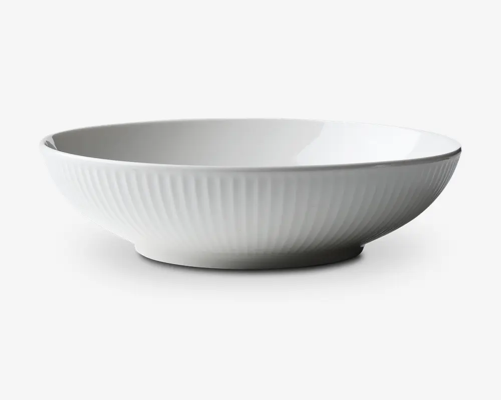 Dyb tallerken New bone Ø.20 cm 