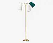 Gulvlampe Salsa Guld H.140 cm
