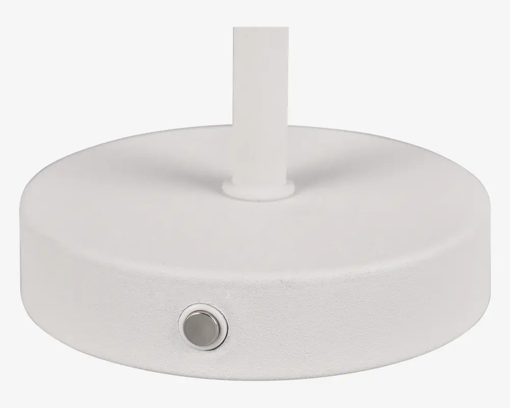 Bordlampe Jeff mat hvid H.30 cm 