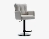 Barstol med armlæn og gasløft