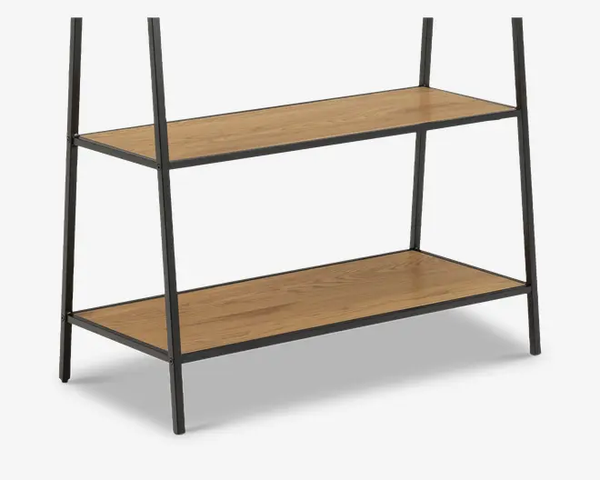 Tøjstativ Seaford eg/sort