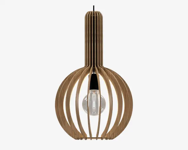 Velasco pendel ahorn/sort Ø.31 cm