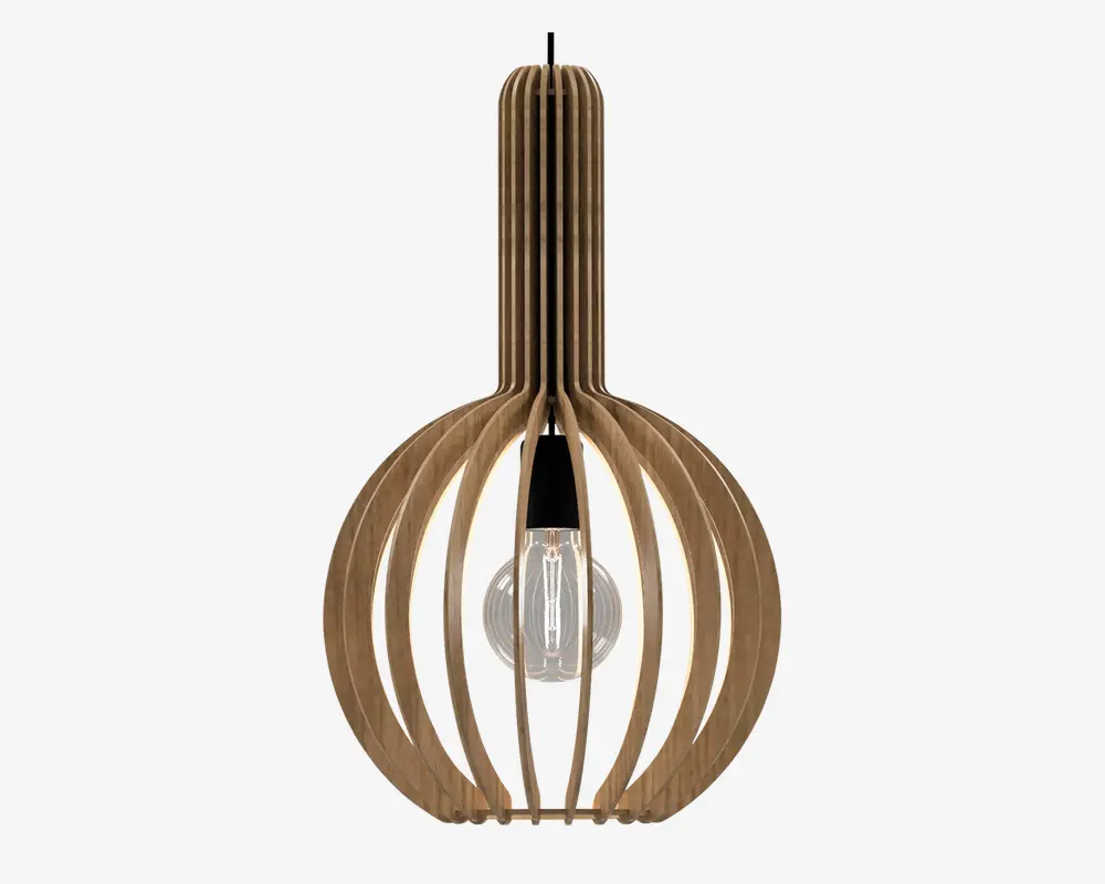 Velasco pendel ahorn/sort Ø.31 cm 