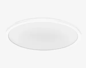 Plafond Ultra Slim Backlight hvid Ø.40 cm 