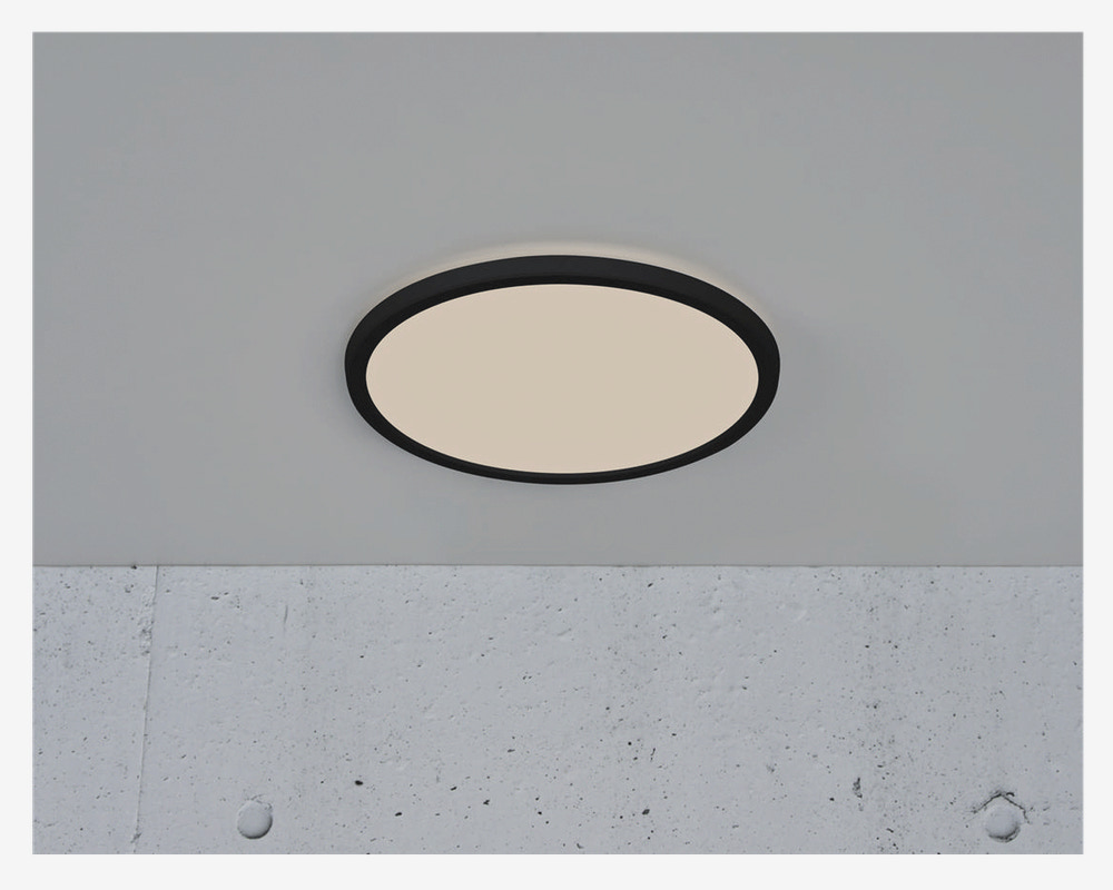 Plafond Oja Sort Ø.29,4 cm 