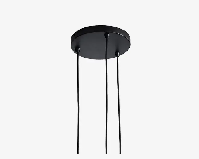 Klyngependel K9 sort mat 