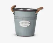 Urtepotteskjuler zink 26x26cm 