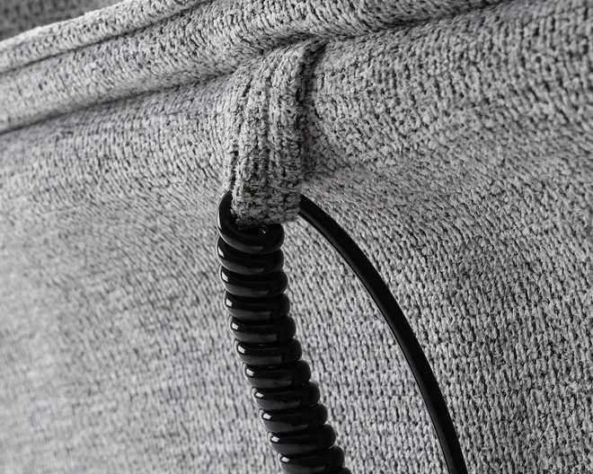 Drejestol m/indbygget skammel og 0-gravity