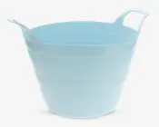 Kurv fleksibel plast assorteret 30 liter