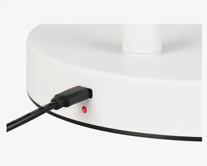 Gulvlampe Blake mat hvid H.125 cm 