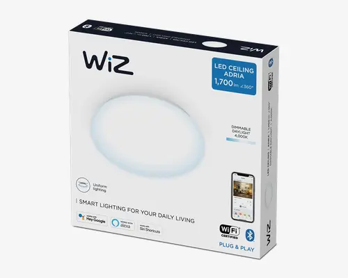 Adria Wiz Ceiling 17W Kold Hvid Dim