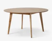 Spisebord Roxby Ø. 140 cm i eg