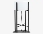 Bordlampe Glastonbury H.56,5 cm