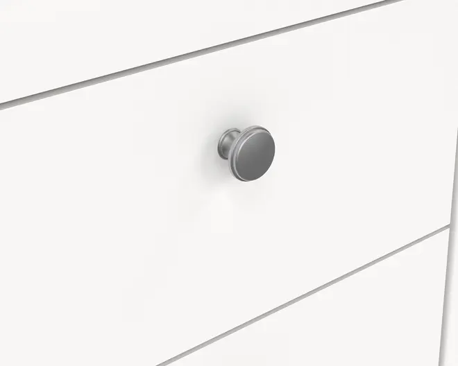 Skrivebord Madrid hvid kunstfiner