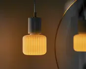 Deko pære Frill hvid E27