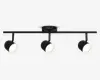 Spot Hall 3 LED sort L.60 cm 