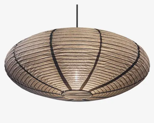 Lampeskærm Villo antracit Ø.60 cm