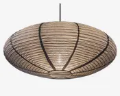 Lampeskærm Villo antracit Ø.60 cm 