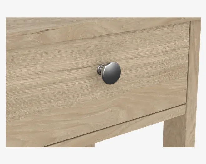 Sengebord Madrid eg med 1 skuffe