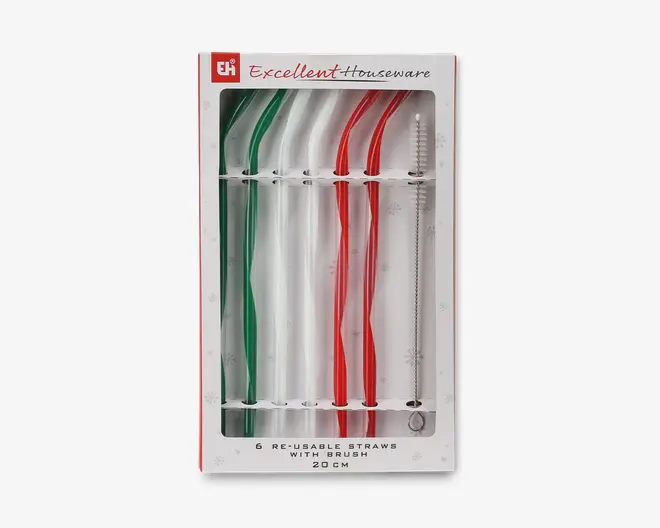 Sugerør I Hård Plast