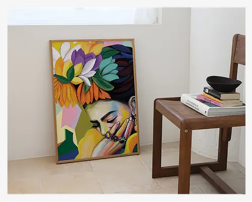 Plakat Shy Frida Kahlo