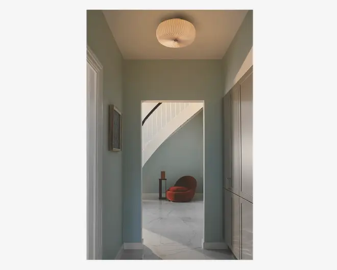 Loftlampe Belloy hvid Ø.40 cm 