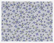 Voksdug flora B.140 x L.240 cm