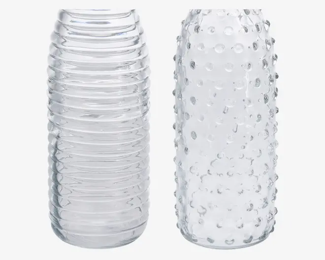 Glas Flaske 1000 ml Ass.