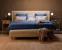 Komplet seng 180 x 200 cm beige
