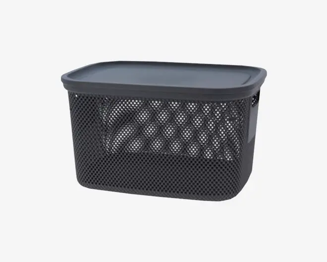 Opbevaringsboks Med Låg Ass H.22 cm 