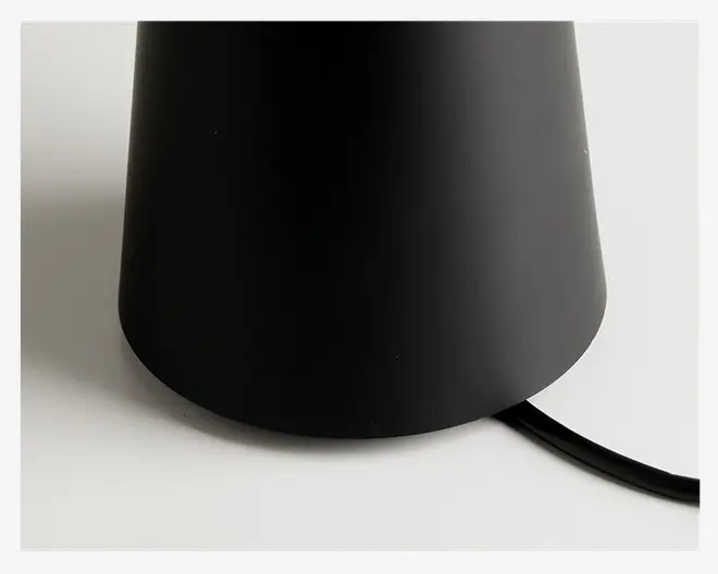 Bordlampe Move Me sort LED H.21,5 cm 