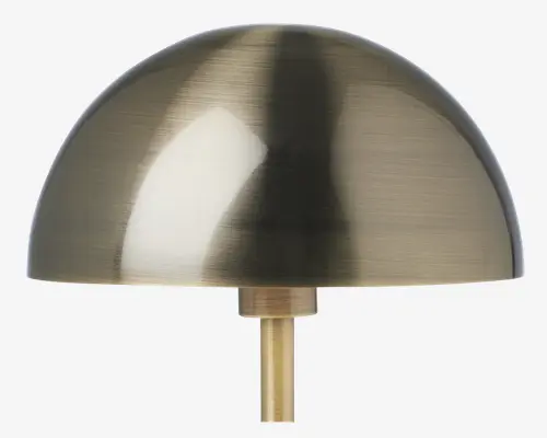Bordlampe Boogie antik messing H.25 cm