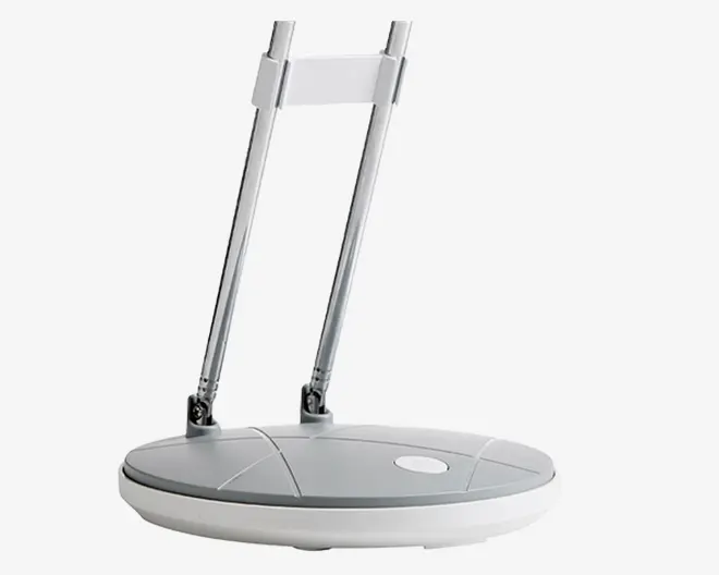 Bordlampe A5 grå H.31,5 cm 